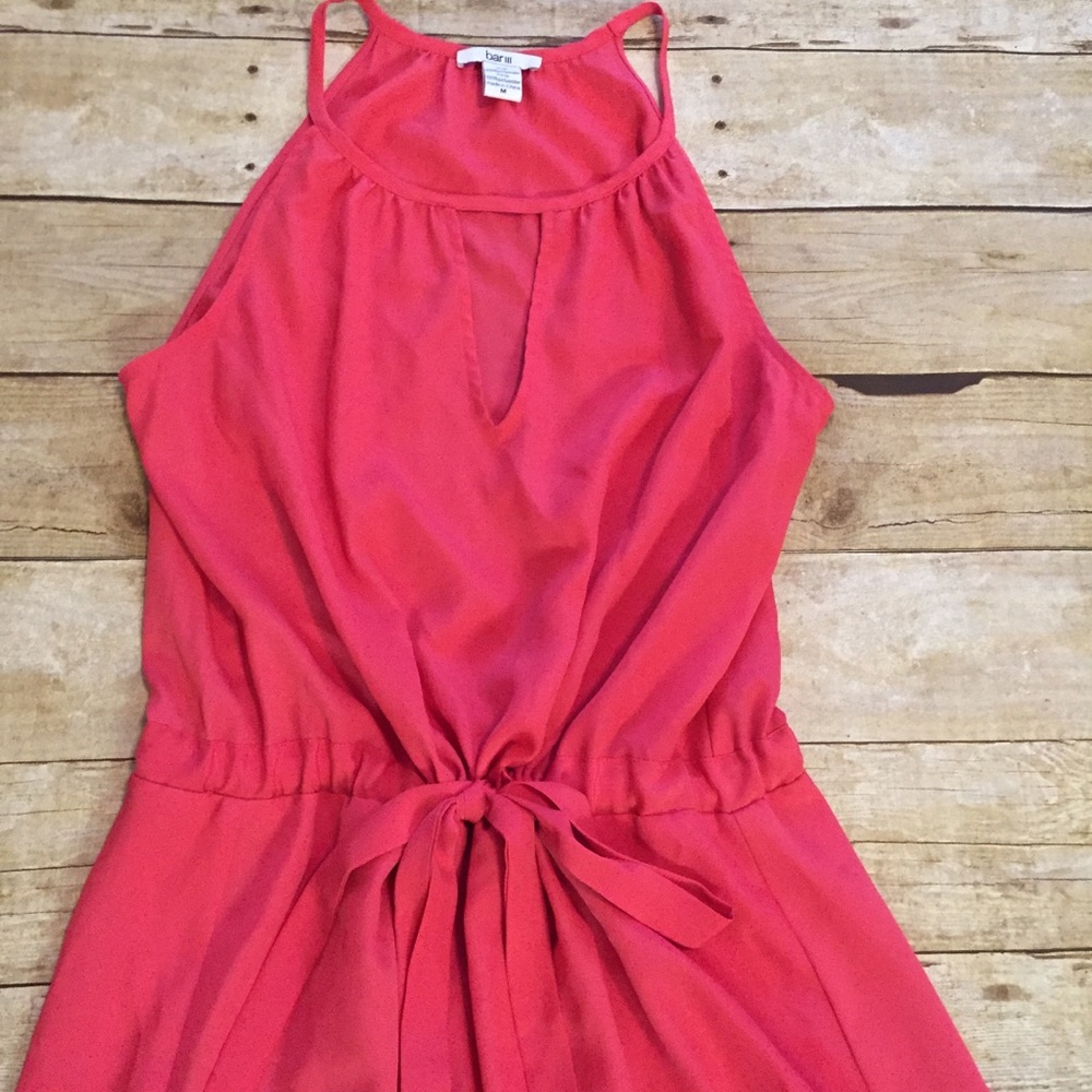 Bar III High Low Dress Medium - Picture 2 of 6